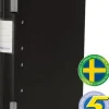 Gaffelpärm Plast KEBAErgo A4 Svart/Svart, 40mm