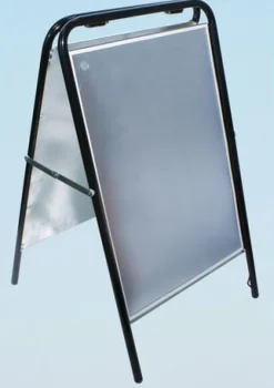 Gatuställ Sign 50x70cm svart