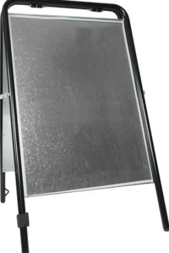 Gatuställ Sign 70x100cm svart