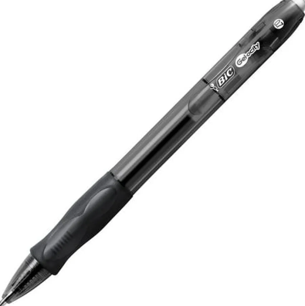 Gelkulpenna BIC Gelocity Medium Svart, 0.7mm
