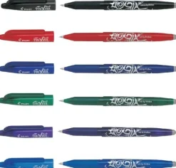 Gelkulpenna PILOT Frixion Ball Medium Svart, 0.7mm, raderbar
