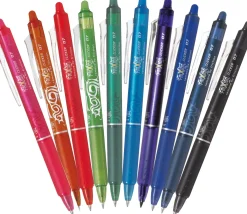Gelkulpenna PILOT Frixion Clicker Medium Röd, 0.7mm, raderbar