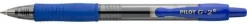 Gelkulpenna PILOT G-2 Fine Blå, 0.5mm, dokumentäkta
