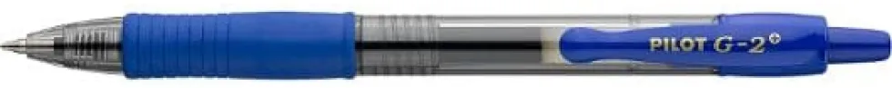 Gelkulpenna PILOT G-2 Fine Blå, 0.5mm, dokumentäkta