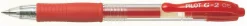 Gelkulpenna PILOT G-2 Fine Röd, 0.5mm