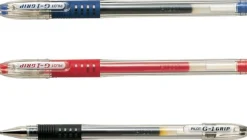 Gelkulpenna PILOT G-1 Grip Fine Svart, 0.5mm, dokumentäkta, 12st