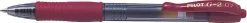 Gelkulpenna PILOT G-2 Medium Mörkröd, 0.7mm, 12st