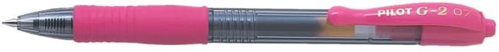 Gelkulpenna PILOT G-2 Medium Rosa, 0.7mm
