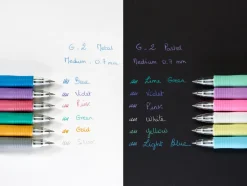Gelkulpenna Pilot G-2 Metallic Medium Grön, 0.7mm