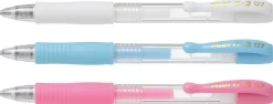 Gelkulpenna Pilot G-2 Pastell Medium Vit, 0.7mm, 12st