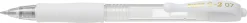 Gelkulpenna Pilot G-2 Pastell Medium Vit, 0.7mm, 12st