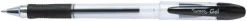 Gelpenna LYRECO grip 0,7mm svart