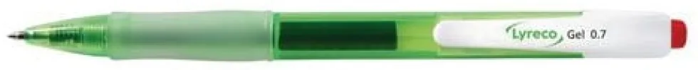 Gelpenna LYRECO återvunnen 0,7mm röd