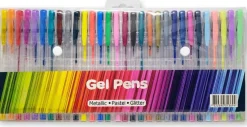 Gelpenna Metallic/Glitter/Pastell, 30/fp
