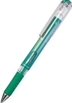Gelpenna PENTEL Hybrid Gel 1,0 met.grön