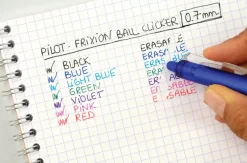 Gelpenna PILOT Frixion Clicker 0,7 ljblå