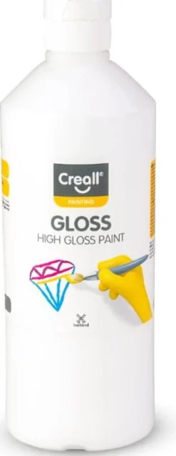 Glansfärg CREALL Gloss 500ml vit