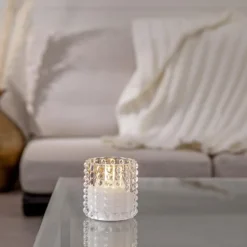 Glasklykta STAR T LED Dotty 10cm klar
