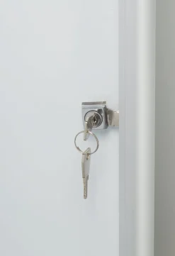 Glasskåp NOBO extra tunt magnetisk 4xA4