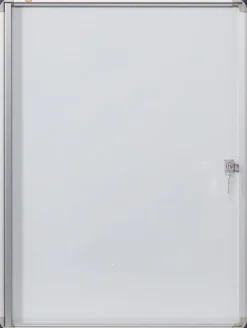 Glasskåp NOBO extra tunt magnetisk 4xA4