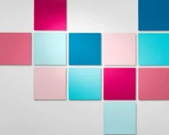Glastavla LINTEX Mood 100x100cm Pure