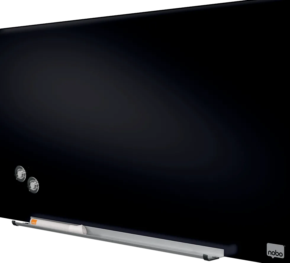 Glastavla NOBO 31" Widescreen svart, 68x38cm