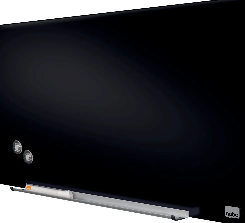 Glastavla NOBO 31" Widescreen svart, 68x38cm