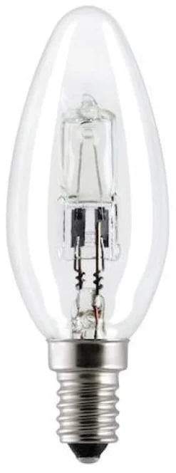 Glödlampa kron halogen E14 18W