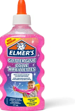Glitterlim Elmers 177ml rosa