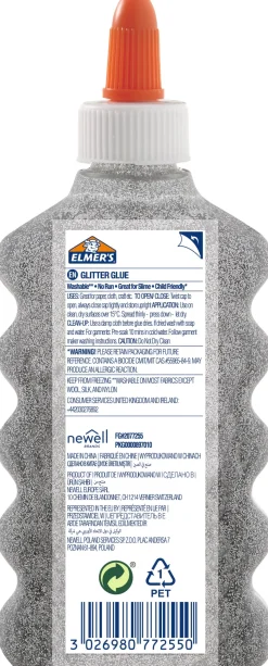 Glitterlim Elmers 177ml silver