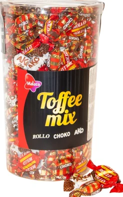 Godis Toffee Mix Tube 1,76kg