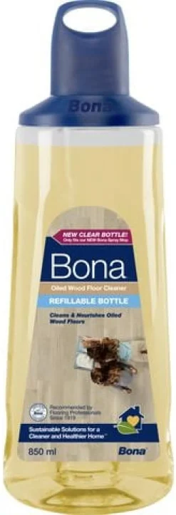 Golvrent BONA oljade trägolv 850ml