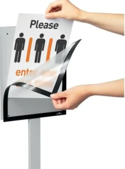 Golvskylt DURABLE info stand basic A4