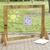Golvstaffli med plexiglas