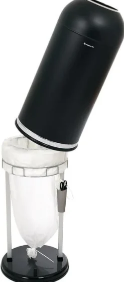 Golvställ LONGOPAC Bin Bullet Mini svart