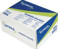 Gummiband LYRECO 120x2mm nr22 100g180/fp