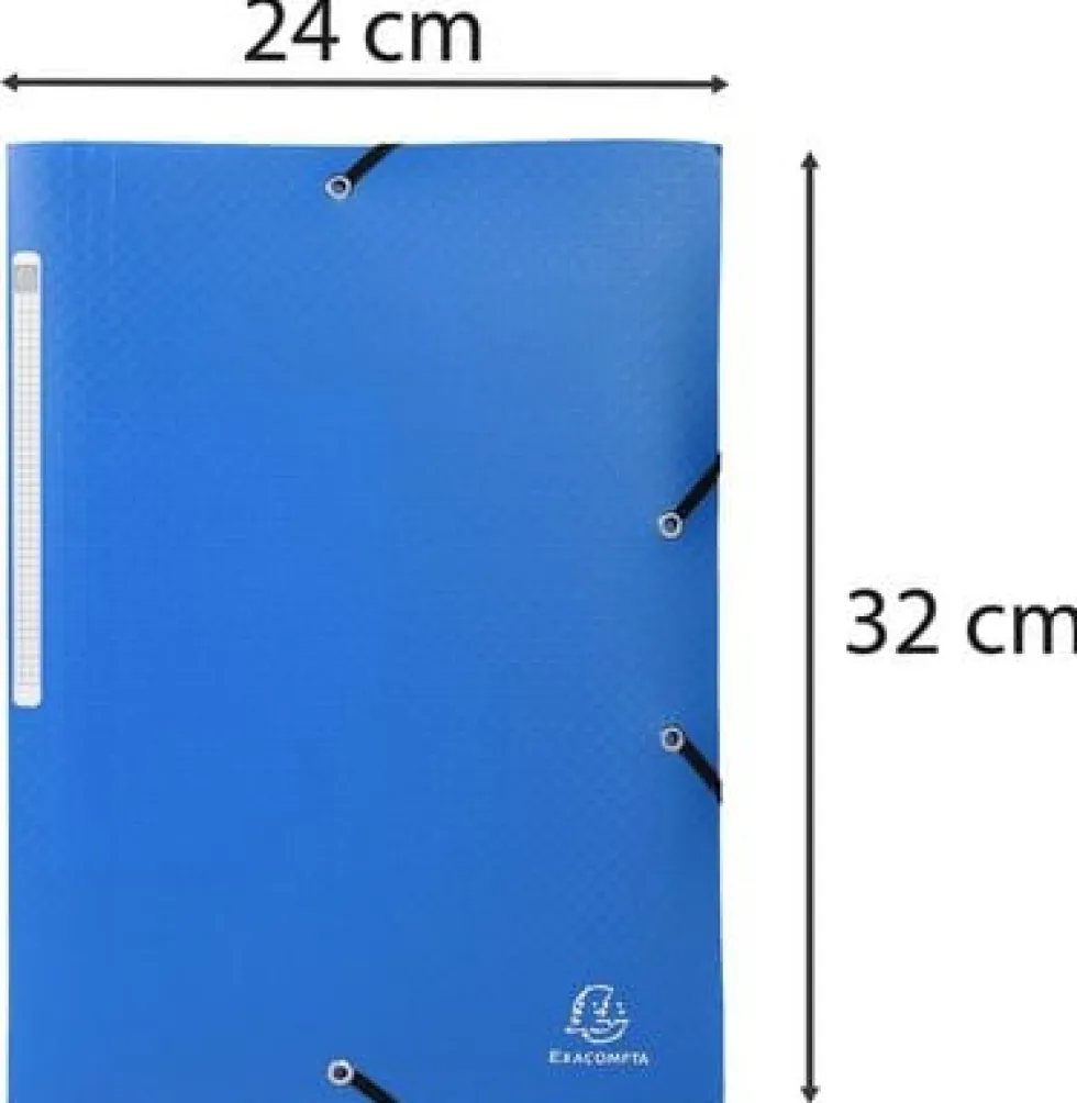 Gummibandsmapp EXACOMPTA PP sort.f 10/fp