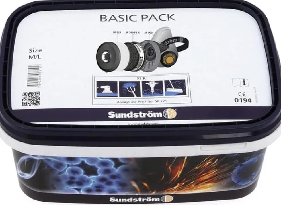 Halvmask SUNDSTRÖM BASIC PACK SR900 M