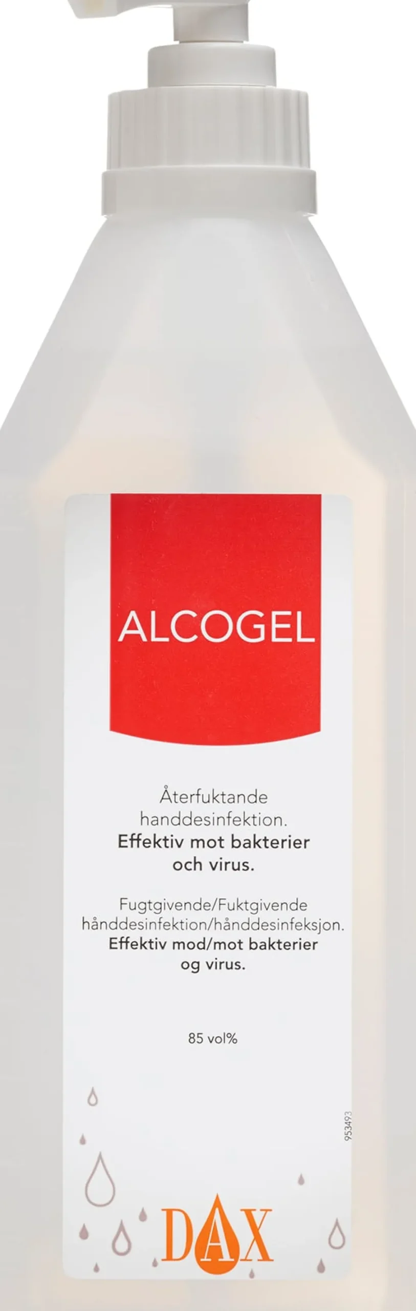 Handdesinfektion DAX Alcogel 85 600ml