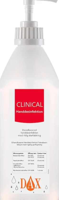 Handdesinfektion DAX Clinical 600ml