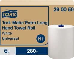 Handtorkrulle TORK Matic Universal H1, extra lång, 21cm, 1-lag, 280m