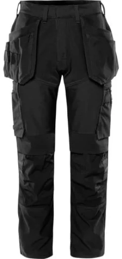 Hantvbyxa stretch 2596 LWS svart C50