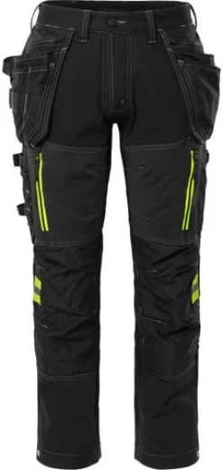 Hantvbyxa stretch 2569 STP dam svart 44