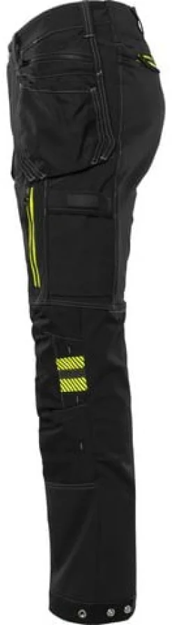 Hantvbyxa stretch 2569 STP dam svart 48