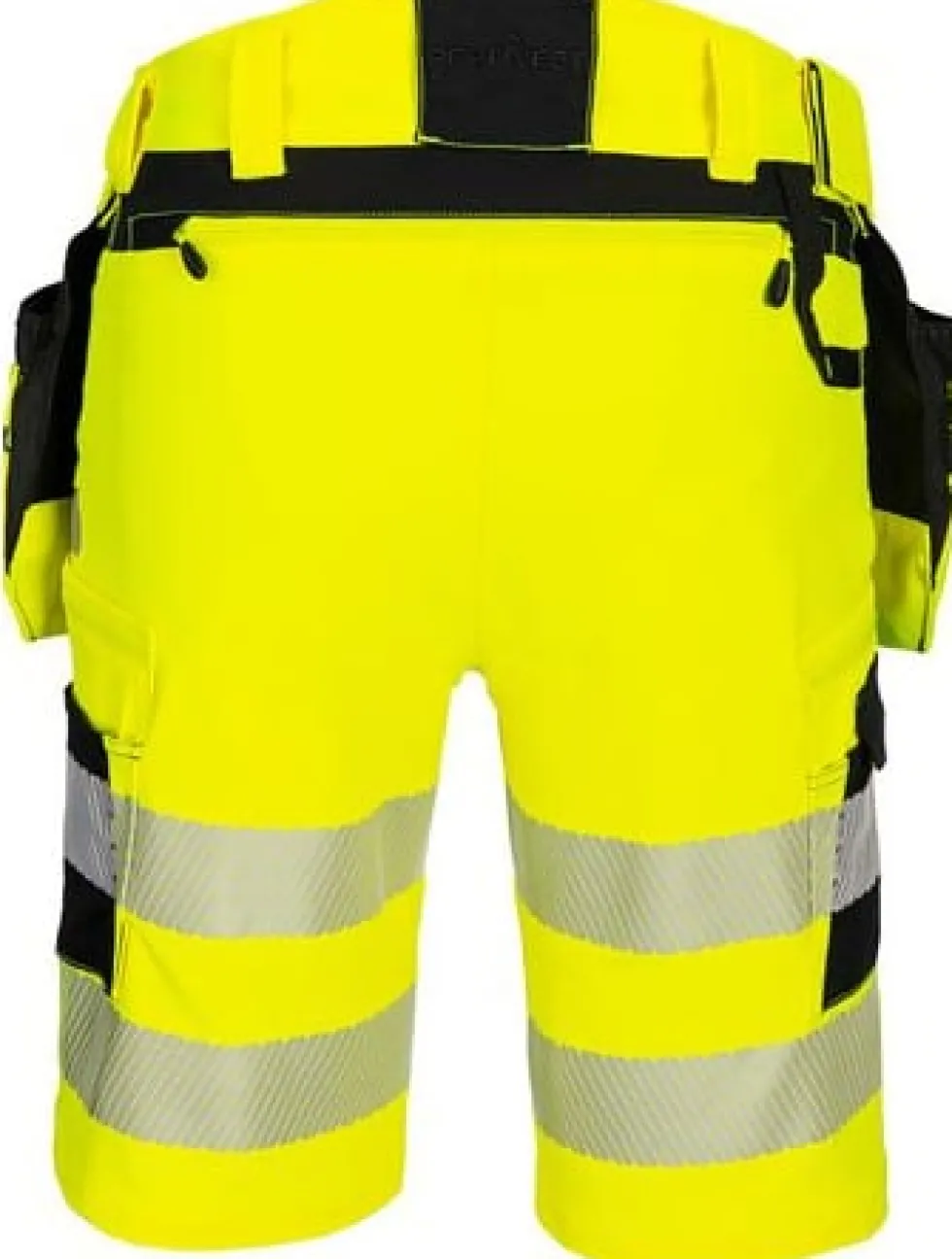Hantverksshorts DX446 gul varsel kl2 c46