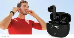 Headset NEDIS TWS ANC In-Ear BT