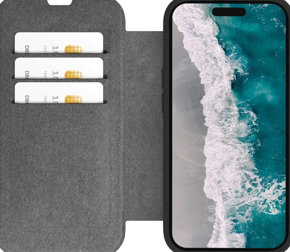 Helsinki MagSafe - iPhone 15 Plus - Clear/black