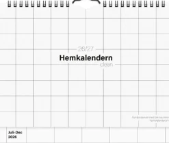 Hemkalendern Clean 26/27