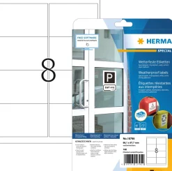 Herma etikett extra vädertålig 99,1x67,7 (160)