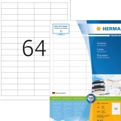 Herma etikett Premium 48,3x16,9 (6400)